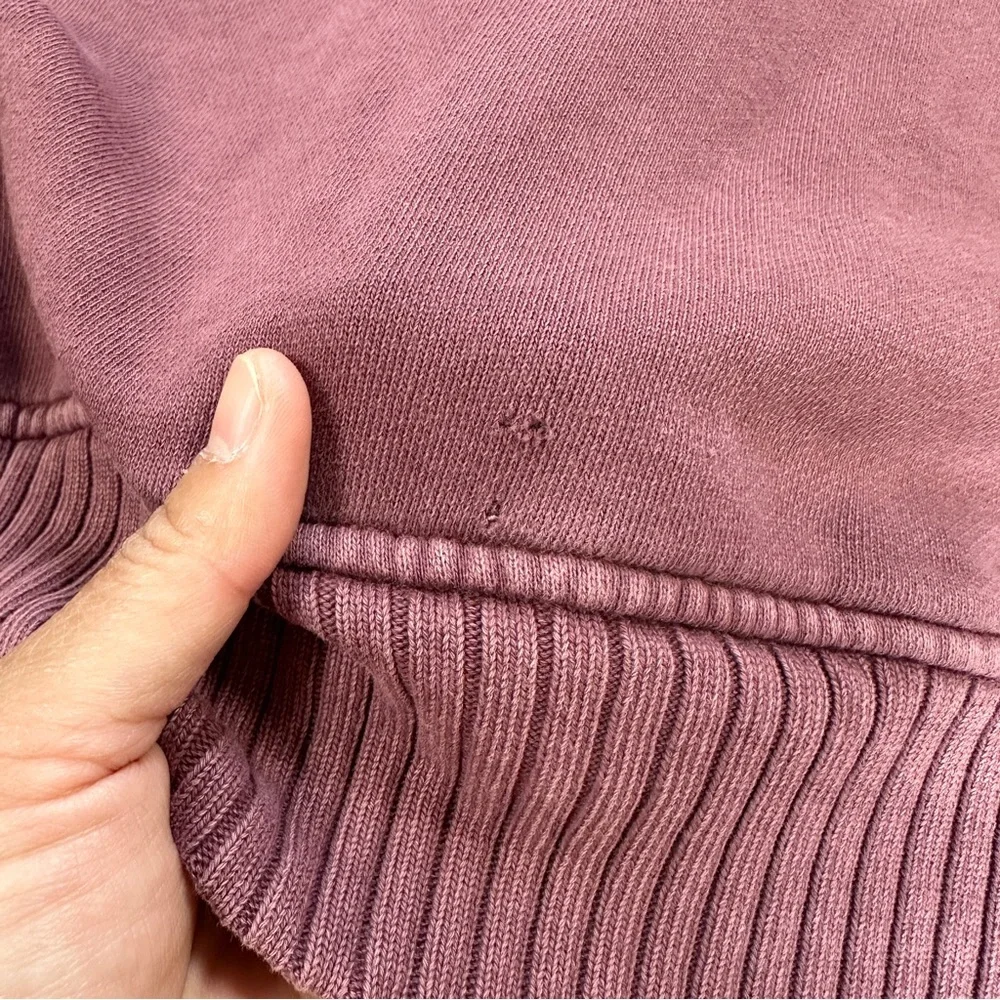 Aerie Dusty Rose Oversized Sweatshirt - Picture 14 of 15
